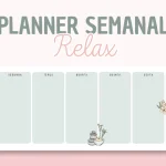 Planner Semanal - Catia Nunes