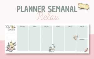 Planner Semanal - Catia Nunes